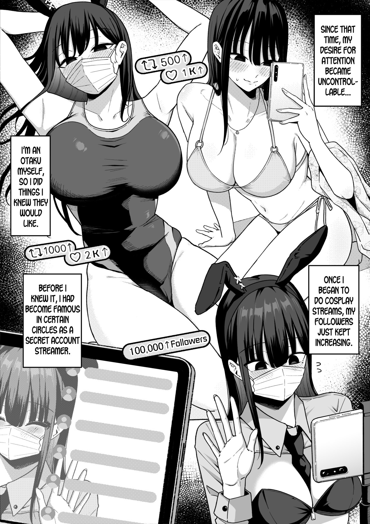 Hentai Manga Comic-The Loner Girl I Rejected Became a Lewd Streamer-Read-9